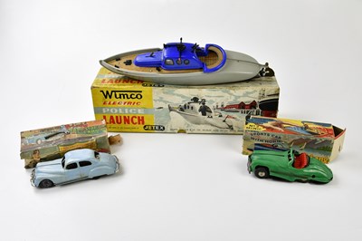 Lot 4537 - JETEX; a boxed Wimco electric Police Launch...