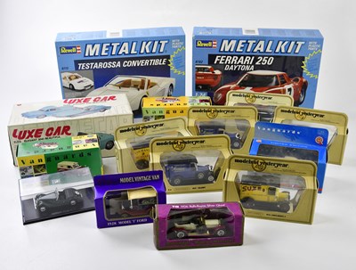 Lot 4532 - A collection of model vehicles, including...