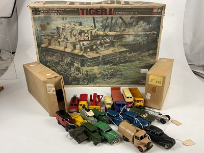 Lot 4534 - A small collection of diecast vehicles,...