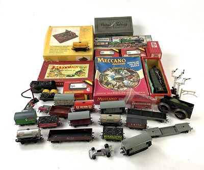 Lot 4338 - HORNBY; a Silver King locomotive 60016, with a...