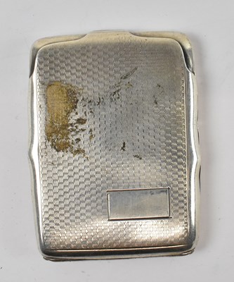Lot 860 - D BROS; a George V hallmarked silver vesta...