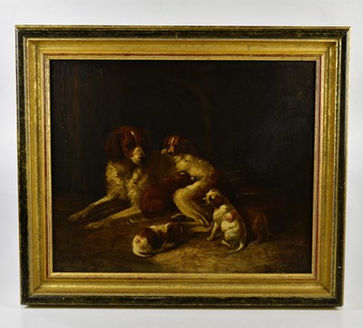 Lot 35 - 19TH CENTURY ENGLISH SCHOOL; oil on board,...