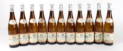 Lot 4268 - RIESLING; eleven bottles Schloss...