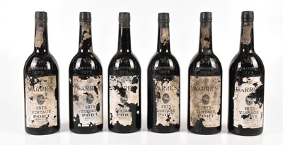 Lot 4020 - PORT; six bottles Warre's Vintage Port 1975,...