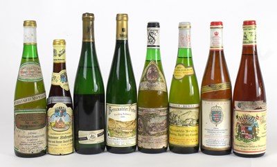 Lot 2860 - RIESLING; seven bottles and one half bottle...