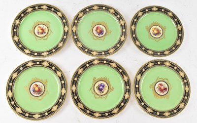 Lot 481 - ATTRIBUTED TO WILLIAM BEE FOR ROYAL WORCESTER;...