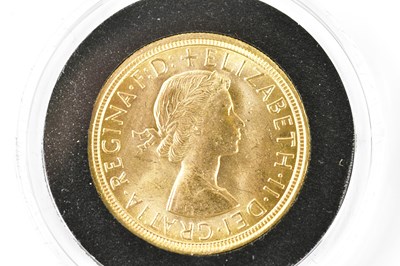Lot 1170 - An Elizabeth II full sovereign, 1957.