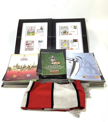 Lot 2334 - MANCHESTER UNITED; a collection of football...