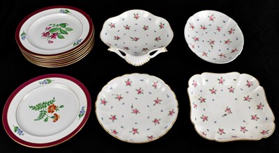 Lot 754 - Eight late Victorian Staffordshire hand...