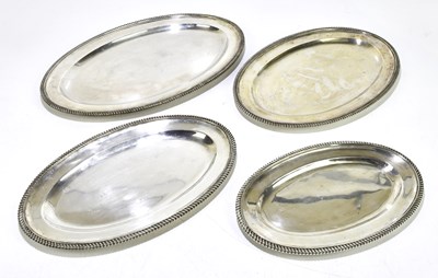 Lot 2117 - VANDER & HEDGES; a graduated set of four...