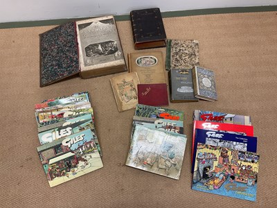 Lot 186 - A collection of books including two 19th...