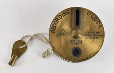 Lot 379 - A WWII British prismatic recording clock, Mk...