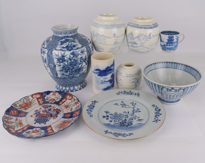 Lot 663 - Nine antique and modern Chinese and Japanese...