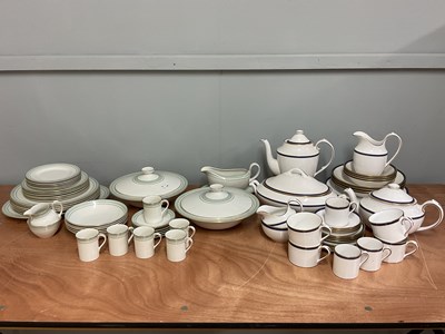 Lot 213 - SPODE; a 'Lausanne' pattern dinner service and...