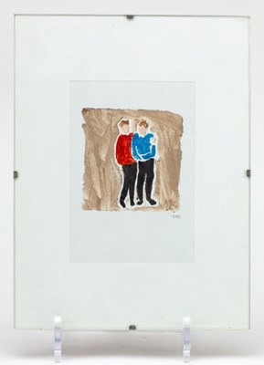 Lot 528 - TESSA NEWCOMB (born 1955); mixed media,...