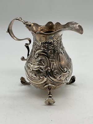 Lot 291 - An 18th century and later decorated silver...