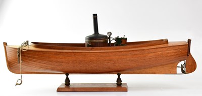 Lot 732 - A handmade scratch-built working model of a...