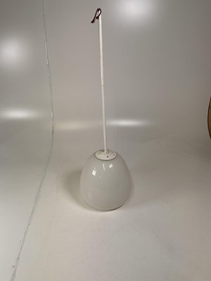 Lot 407 - Anopaline 1950's Tulip pendant light height of...