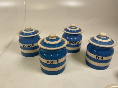 Lot 197 - T. G. Green; a collection of Cornishware...