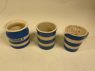 Lot 197 - T. G. Green; a collection of Cornishware...