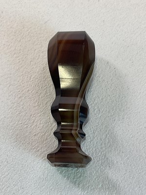 Lot 55 - BONAPARTE INTEREST; a 19th century agate seal...