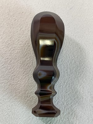 Lot 55 - BONAPARTE INTEREST; a 19th century agate seal...