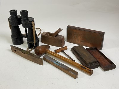 Lot 37 - A pair of Bino Prism No 5 binoculars with...