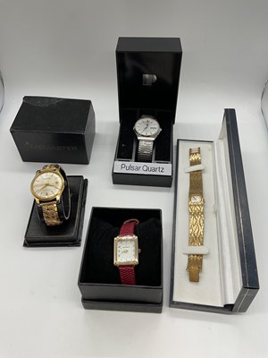 Lot 383 - A collection of dress watches including a...