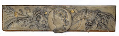 Lot 6 - An early 19th century carved frieze...