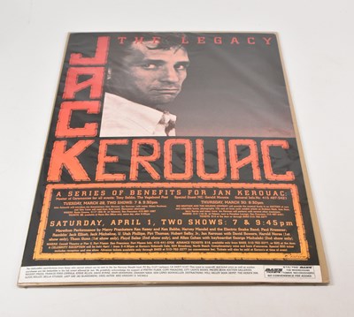 Lot 441 - JACK KEROUAC; American one sheet poster,...