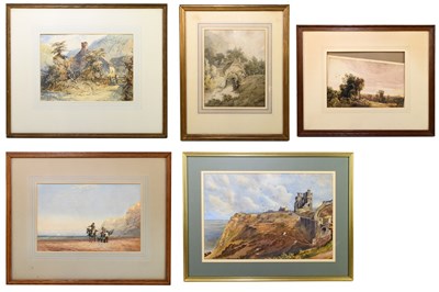 Lot 1040 - 19TH CENTURY ENGLISH SCHOOL; watercolour,...