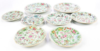 Lot 1341 - A collection of eight 19th century Chinese...