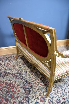 Lot 23 - A 19th century French Empire style three...