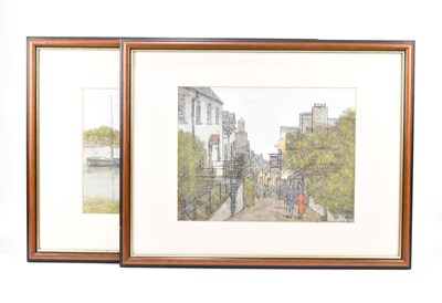 Lot 1548 - M B TURNER; pair of watercolours,...