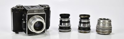 Lot 1398 - AGIFLEX; a Agiflex medium format camera,...