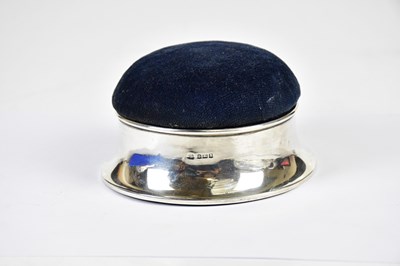 Lot 1089 - An Edwardian hallmarked silver mounted pin...