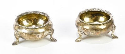 Lot 1073 - ROBERT PRINGLE; a pair of Victorian hallmarked...