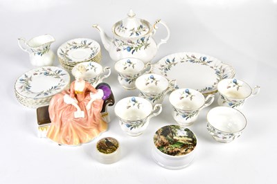 Lot 1322 - ROYAL ALBERT; a part tea service in the...