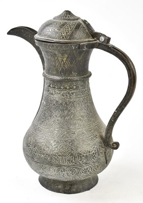 Lot 1196 - An 18th/19th century Persian bronzed metal...