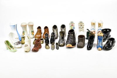Lot 1292 - A collection of ceramic and metal novelty...