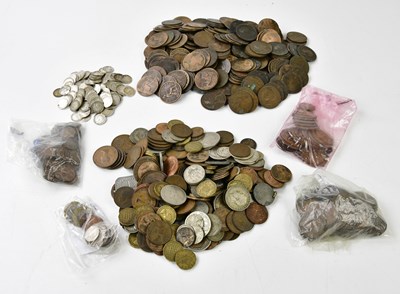 Lot 1182 - A collection of coins, predominantly British,...