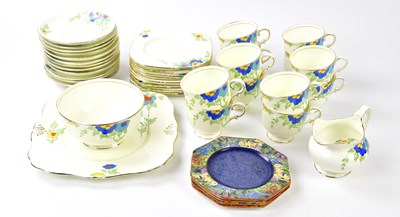 Lot 1326 - WILKINSON; four sandwich plates and an Art...