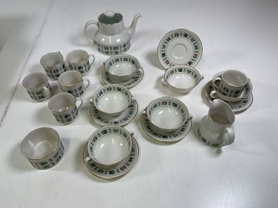 Lot 227 - ROYAL DOULTON; a 'Tapestry' pattern tea/coffee...