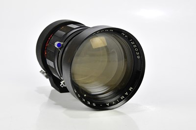 Lot 1386 - MAMIYA; a Mammiya-Sekor 250mm f5 lens, serial...