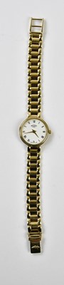 Lot 593 - ROTARY; a 9ct yellow gold lady's vintage...