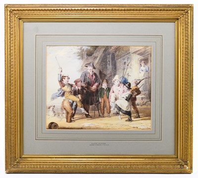 Lot 1057 - ATTRIBUTED TO ROBERT FARRIER (1796-1879);...