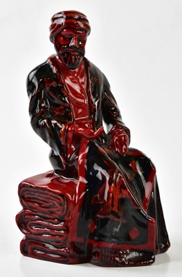 Lot 1253 - ROYAL DOULTON; a flambé figure, HN3277, 'The...
