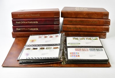 Lot 464 - Nine albums containing various first day...