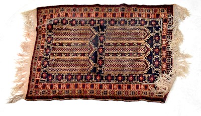 Lot 80 - A 'Tchik Tchak Tu' rug