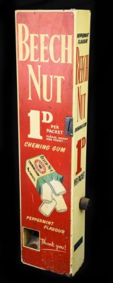 Lot 2 - A vintage advertising metal chewing gum...